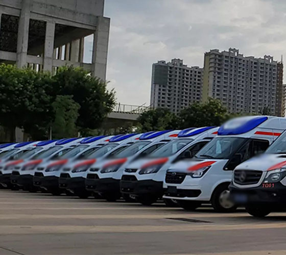 汉中服务车队展示