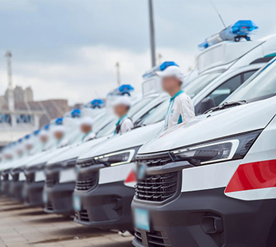 汉中服务车队展示